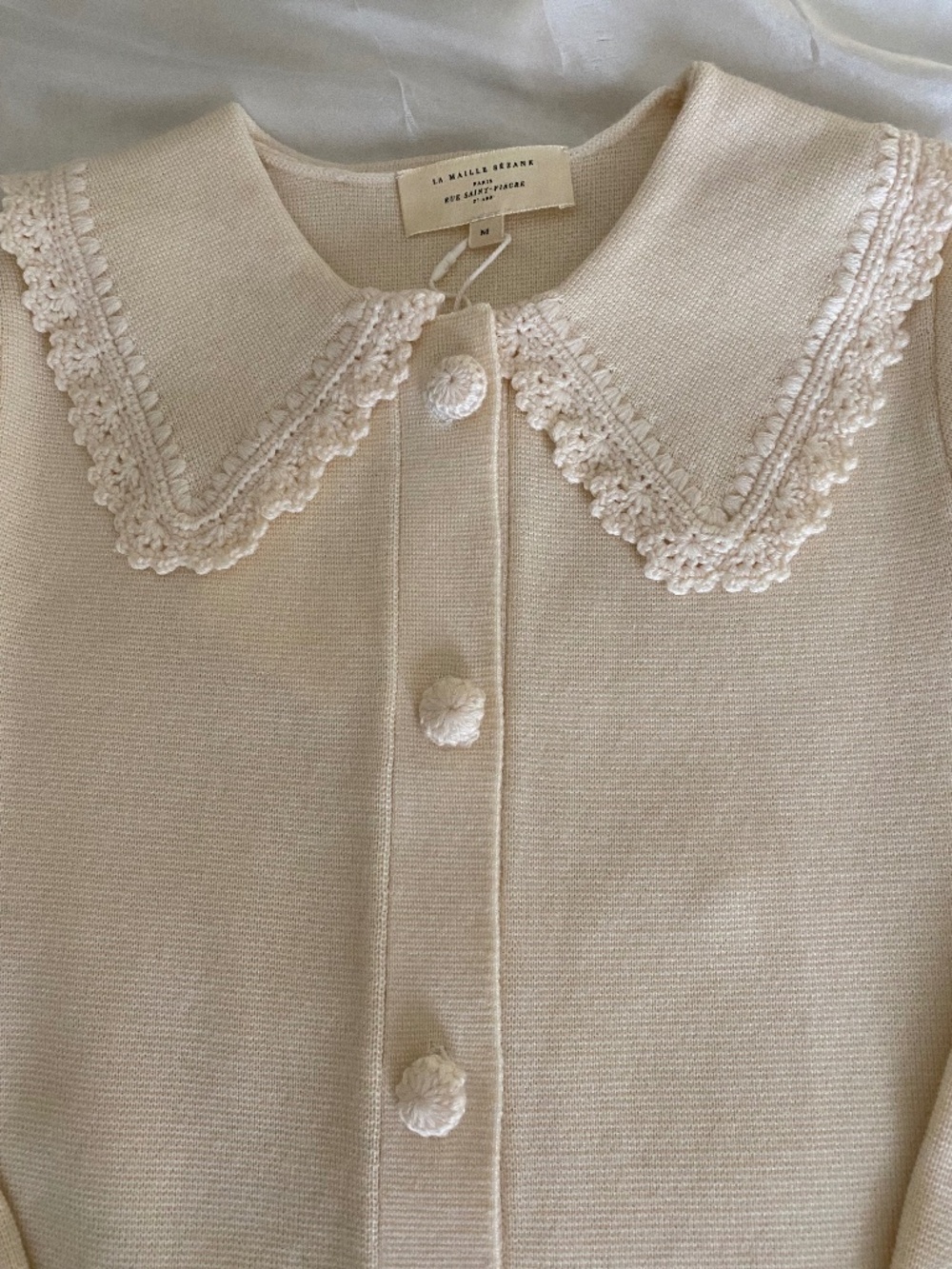 Sezane Bettany Ecru NWT - Picture 4 of 14
